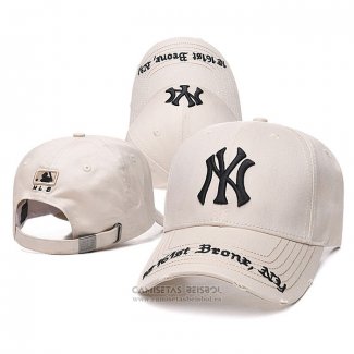 Gorra New York Yankees Crema
